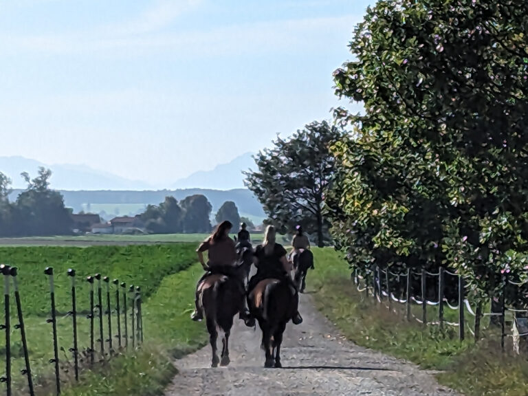 Traditioneller Wanderritt